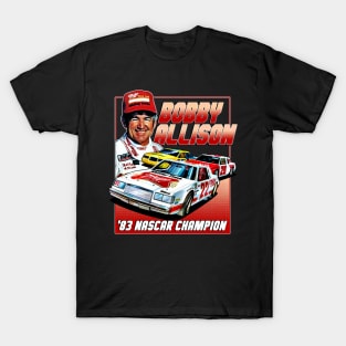 Bobby Allison 83 Champion T-Shirt